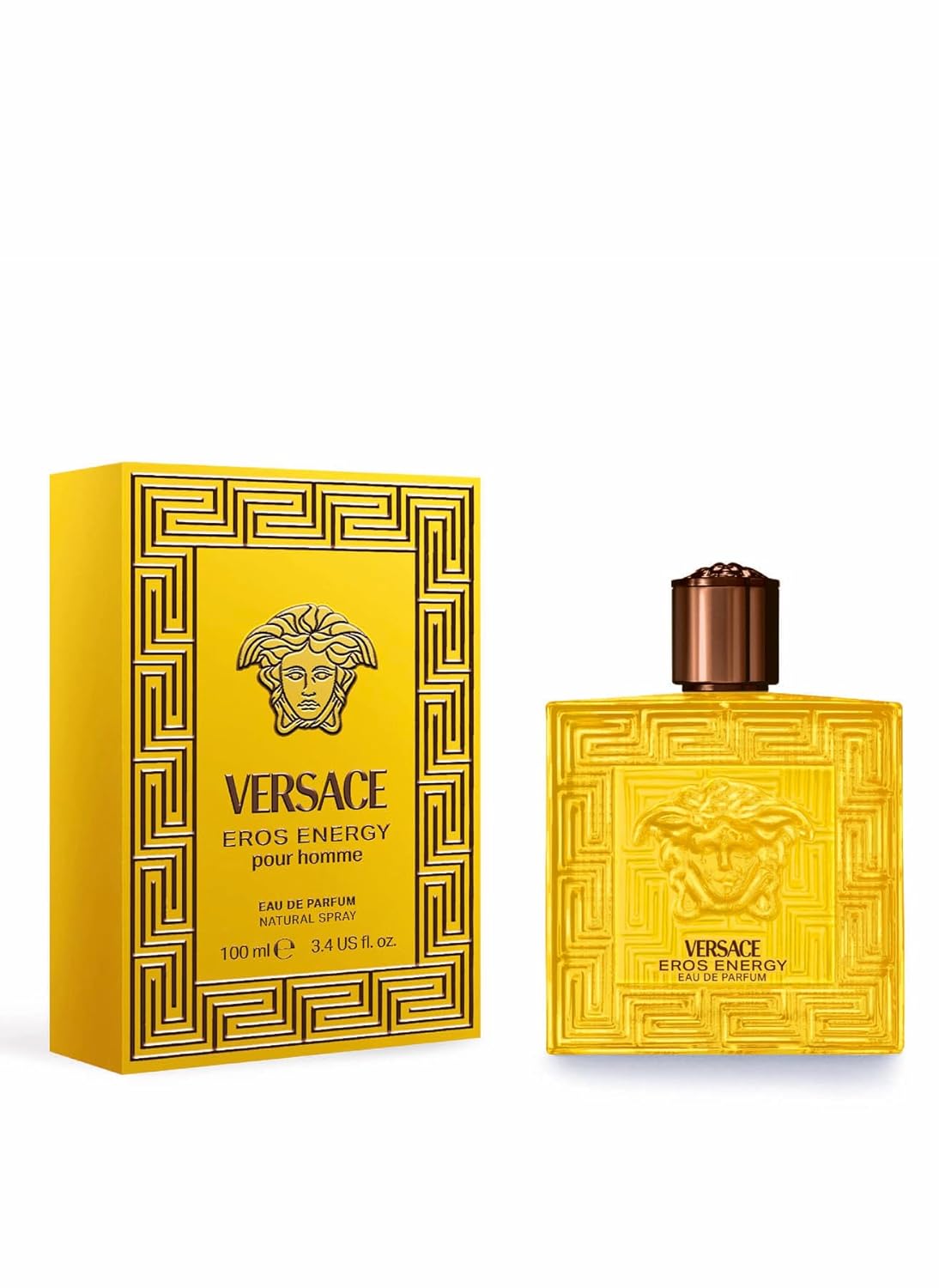 Versace Eros energy pour home eau de ferfume natural spray 3.4 us fl.oz