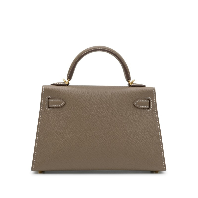 Etoupe Epsom Mini Kelly 20 II Gold Hardware, 2021