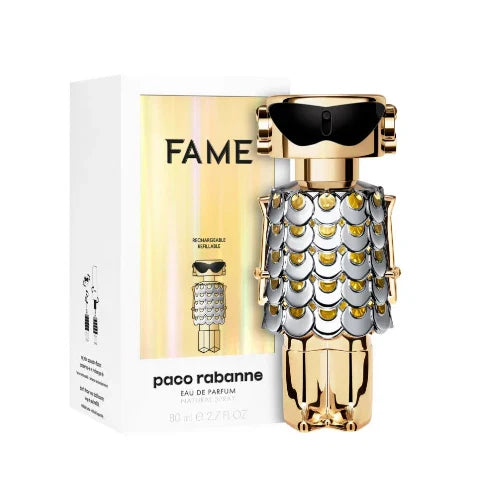 Fame by Paco Rabanne 2.7 oz EDP Refillable Perfume for Women Brand New In Box