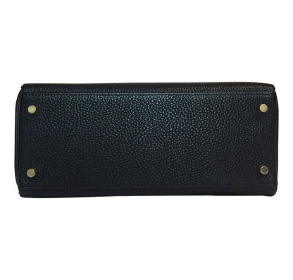 Hermès Kelly 28 Black Togo Bag GHW