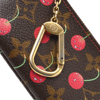 Limited Edition Monogram Cherry Pochette Cles - Cap N Wrap