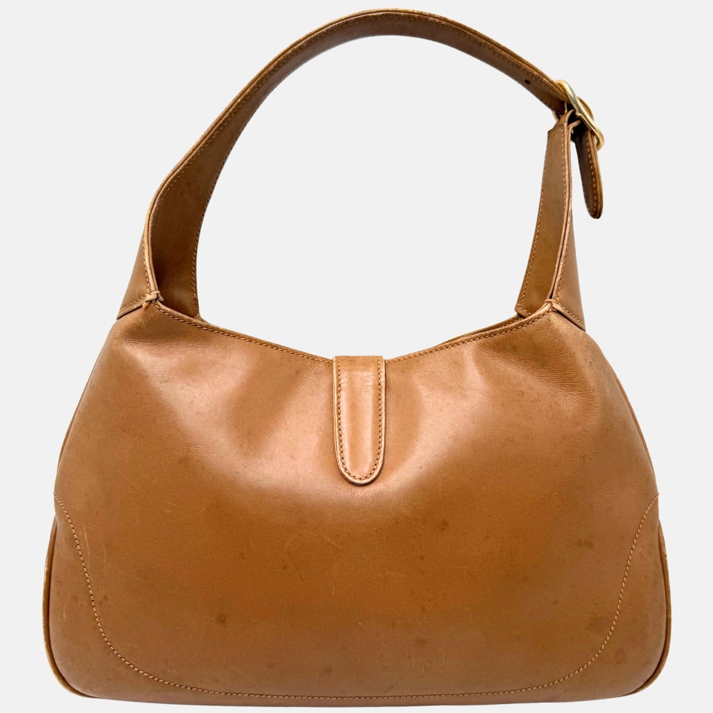 Jackie Hobo Bag Camel Leather