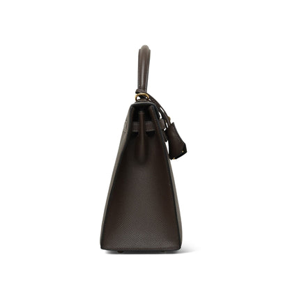 Kelly Sellier 25 Ecorce Epsom Gold Plated