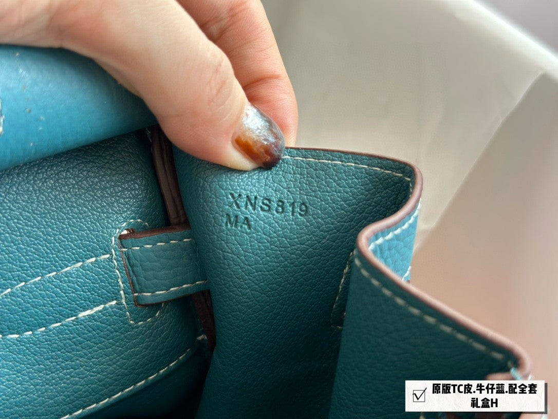 Original TC Leather  Birkin bag