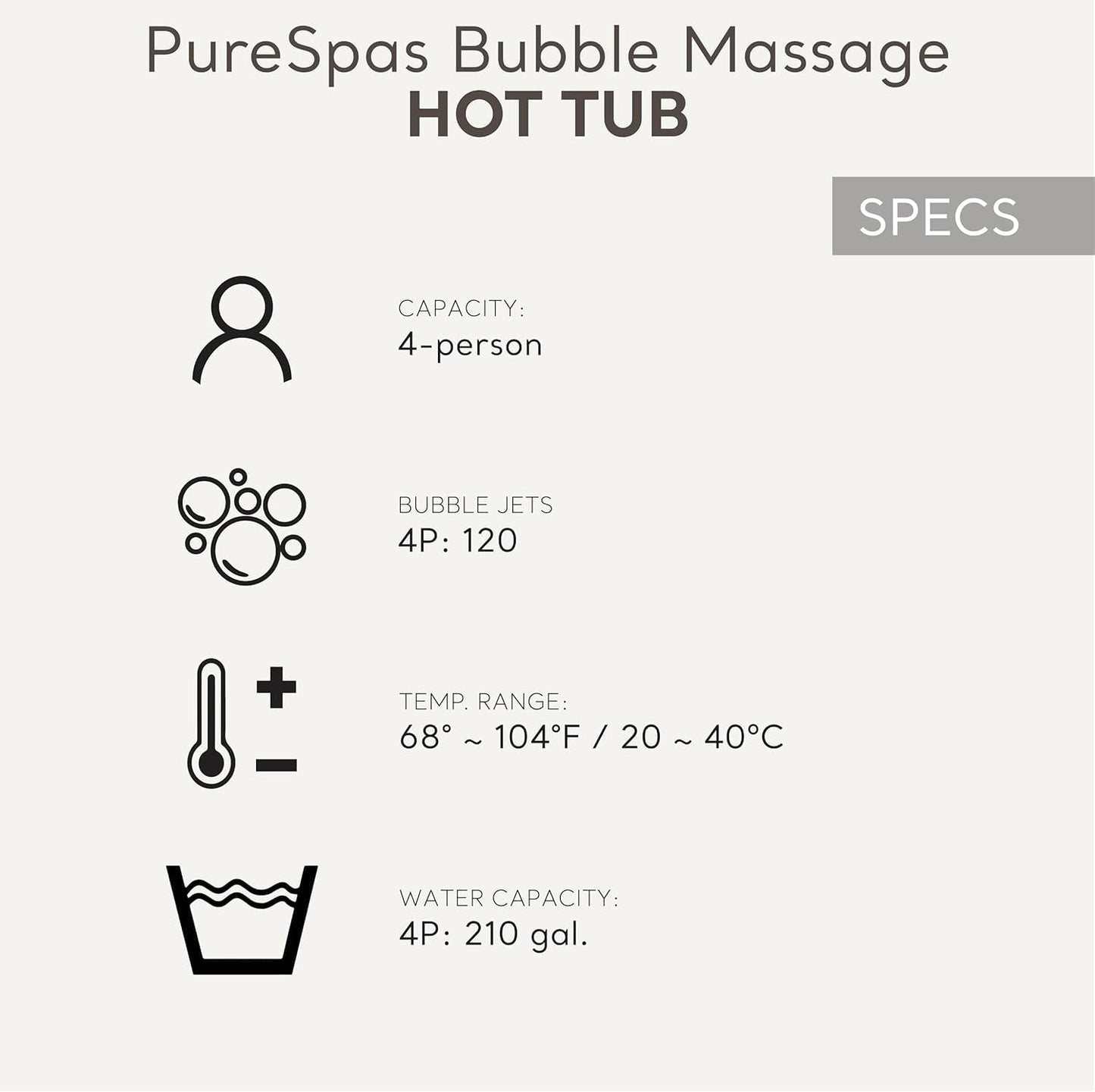 INTEX PureSpa Bubble Massage 4-Person Inflatable Spa – 77"x28", Outdoor Portable Hot Tub, Energy-Efficient Cover, Saltwater System Ready
