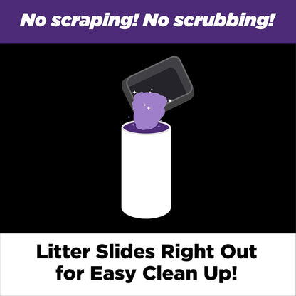 Clump & Seal Slide Platinum Multi-Cat Clumping Cat Litter, 14-Day Odor Control, EZ Clean Technology, 18 lb