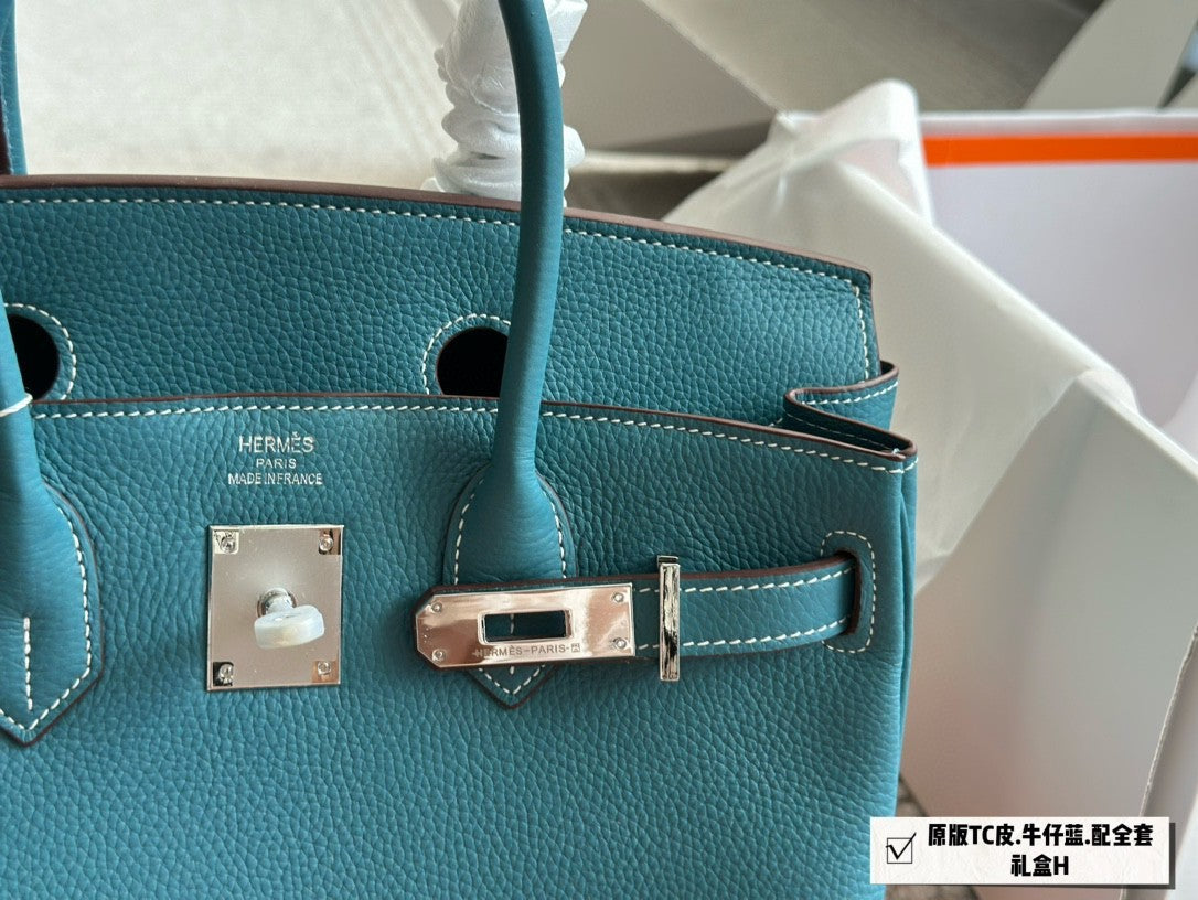Original TC Leather  Birkin bag