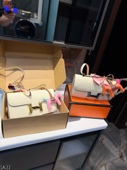Original Hermes leather stewardess bag!!