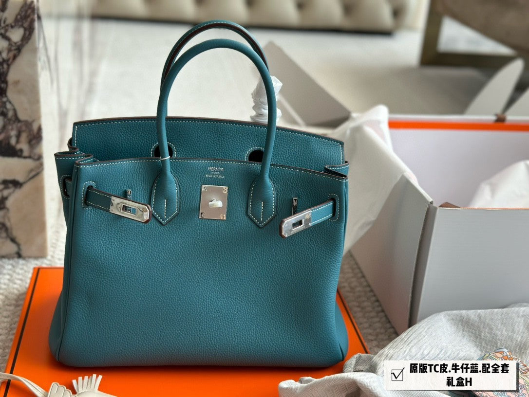 Original TC Leather  Birkin bag