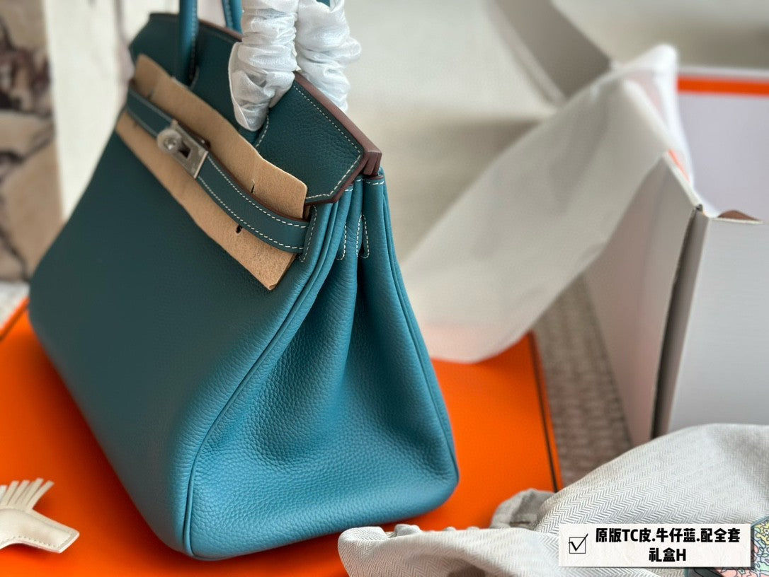 Original TC Leather  Birkin bag