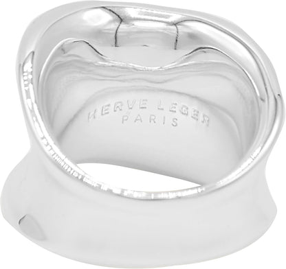Hervé Léger The Juliana Ring, 7, Met Silver