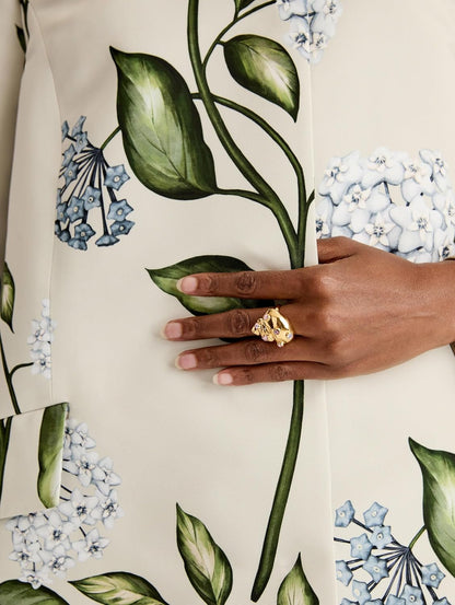 Oscar de la Renta Seashell Ring
