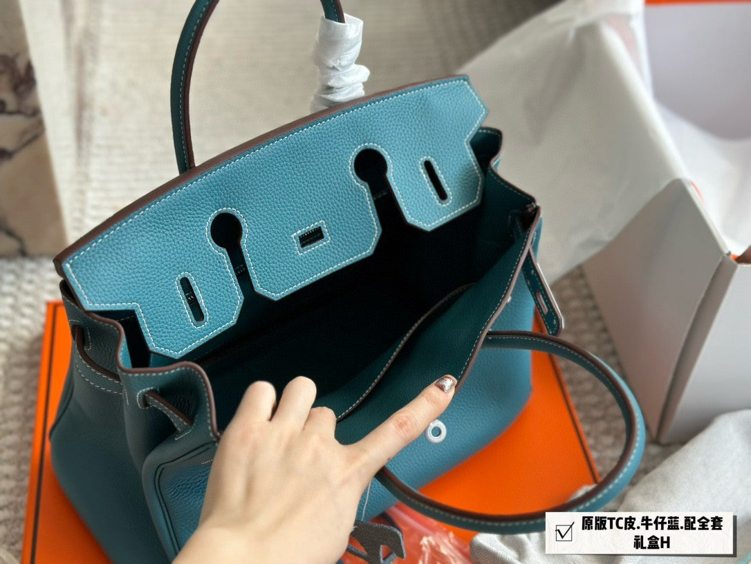 Original TC Leather  Birkin bag