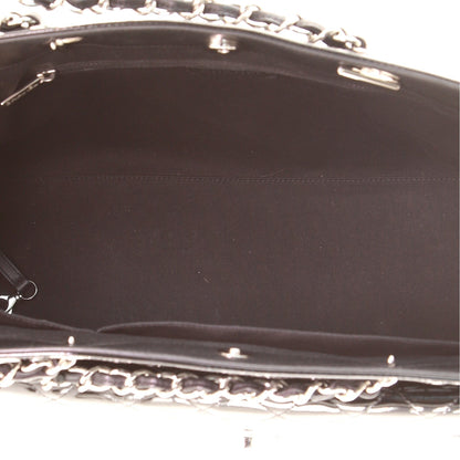 Coco Shine Tote Quilted Patent Large