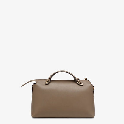 Fendi Leather and Elaphe Boston Bag