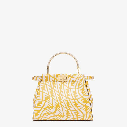 Fendi Mini Leather Ff Vertigo Bag