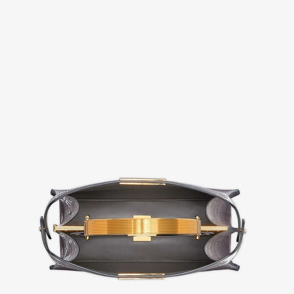 Fendi Medium Gray Crocodile Bag
