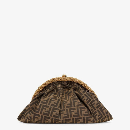 Fendi Ff Fabric Pochette