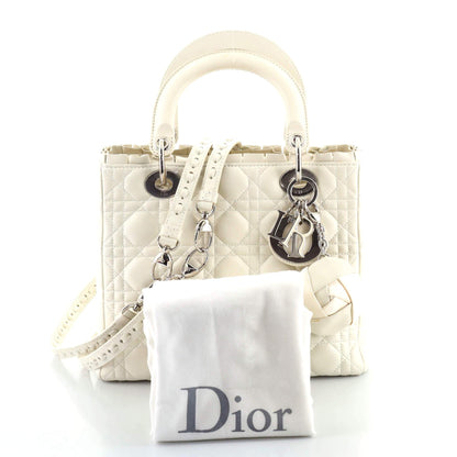 Lady Dior Bag Cannage Quilt Lambskin Medium