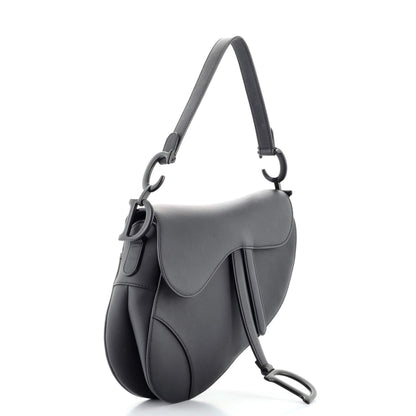 Ultra Matte Saddle Handbag Leather Medium