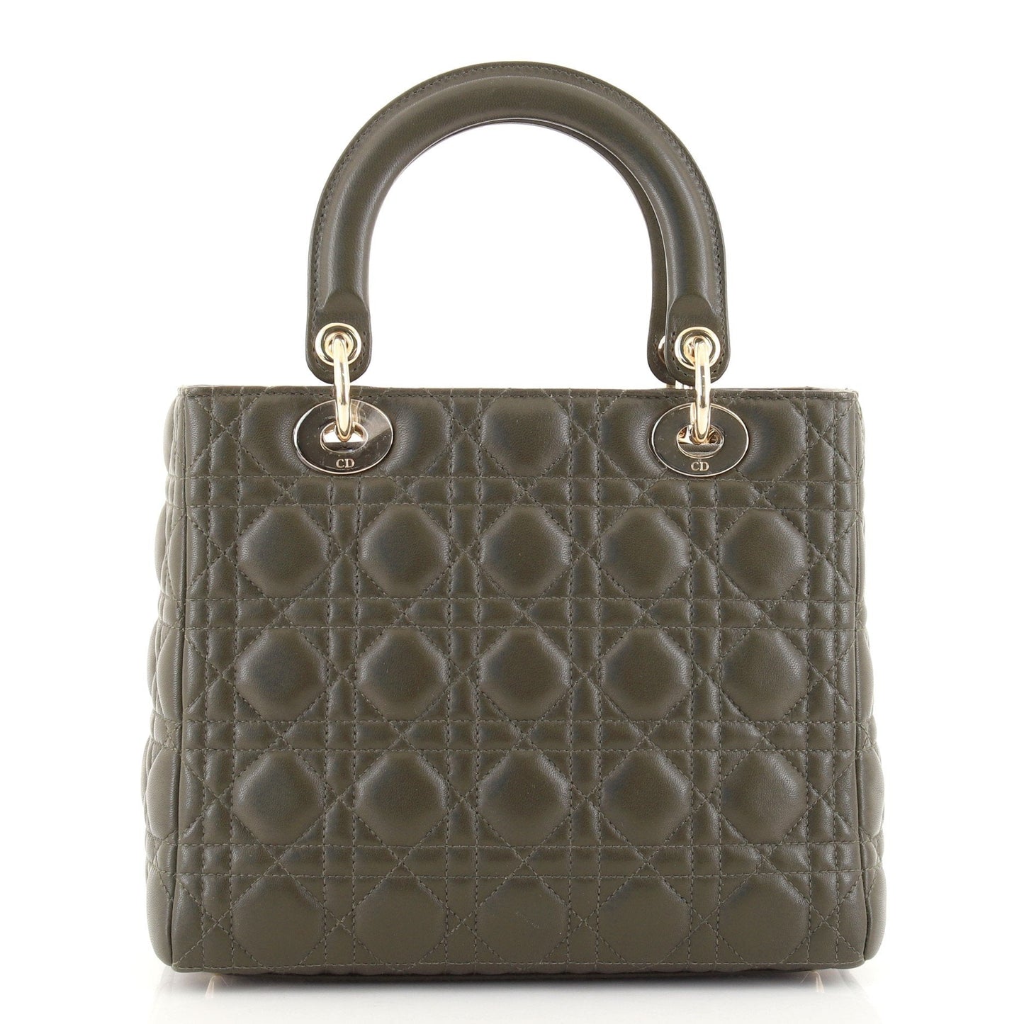 Lady Dior Bag Cannage Quilt Lambskin Medium