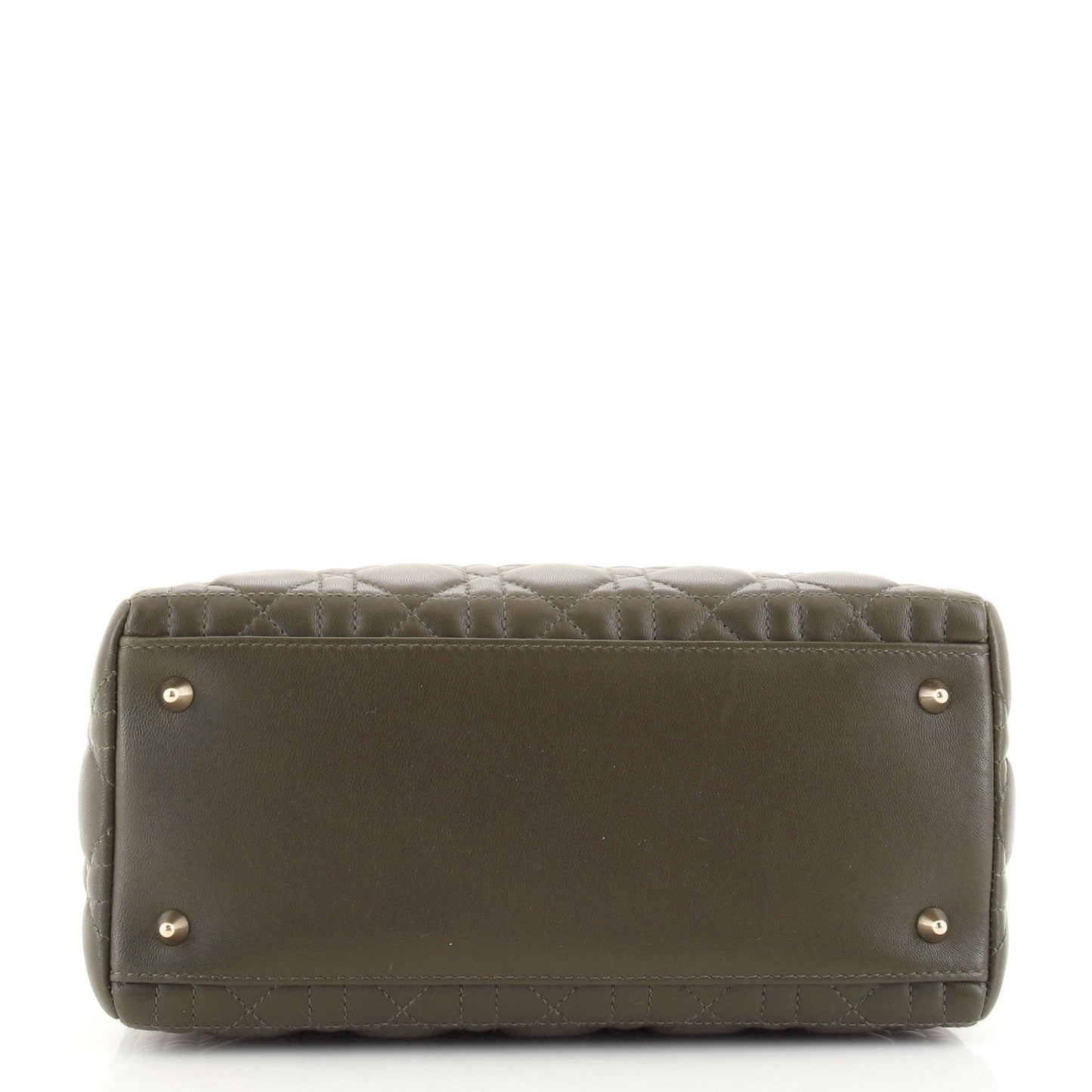 Lady Dior Bag Cannage Quilt Lambskin Medium