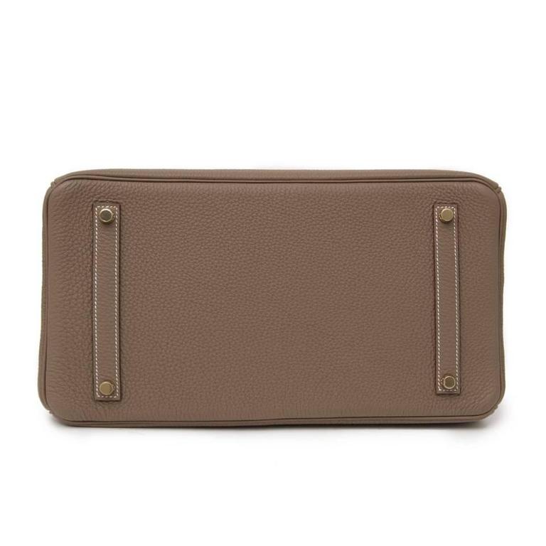 Hermès Etoupe Togo Birkin 35 with Gold Hardware