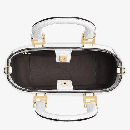 FF TOTE SMALL Cuoio Romano Leather Bag