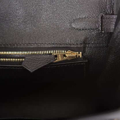 Hermes Black Togo Birkin 25cm Gold Hardware