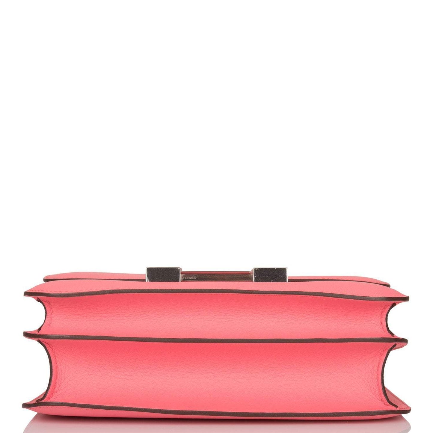 Hermes Rose D'Ete Verso Evercolor Constance 24cm Palladium Hardware