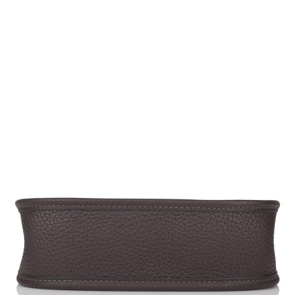 Hermes Ebene Clemence Evelyne TPM Bag Gold Hardware