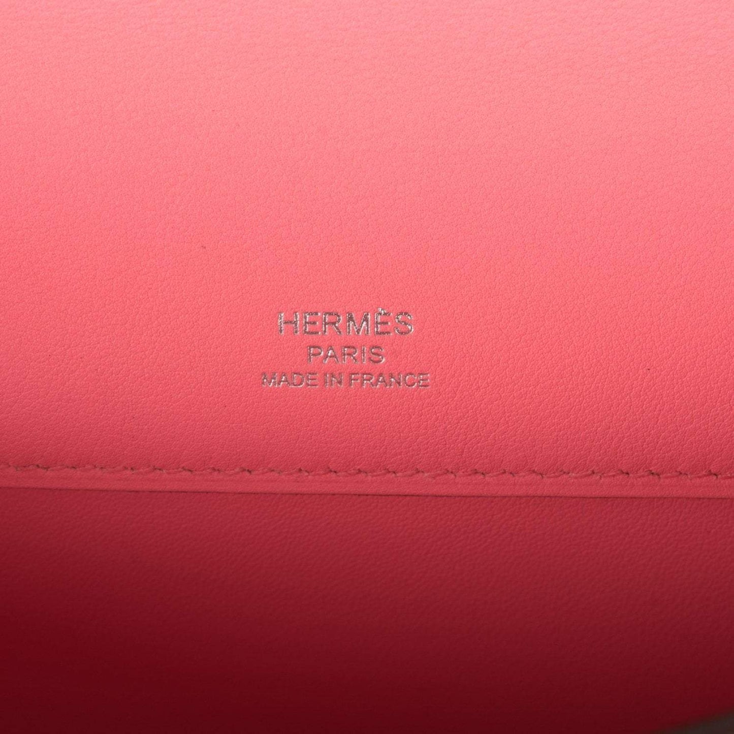 Hermes Rose D'ete Swift Kelly Cut Palladium Hardware