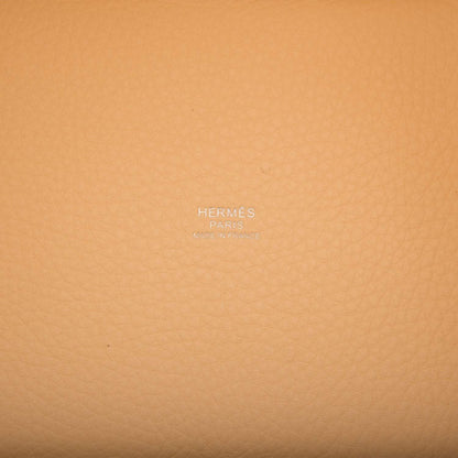Hermes Nata Clemence Picotin Lock 18cm Palladium Hardware