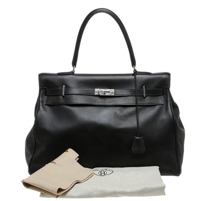 Hermès Relax Travel Bag Kelly 50 Black