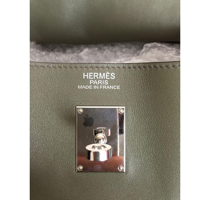 Hermès Travel Bag Kelly 50cm Vert de Gris