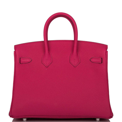 Hermes Birkin 25 Rose Mexico Togo Palladium Hardware