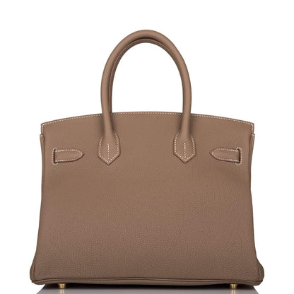 Hermes Birkin 30 Etoupe Togo Gold Hardware