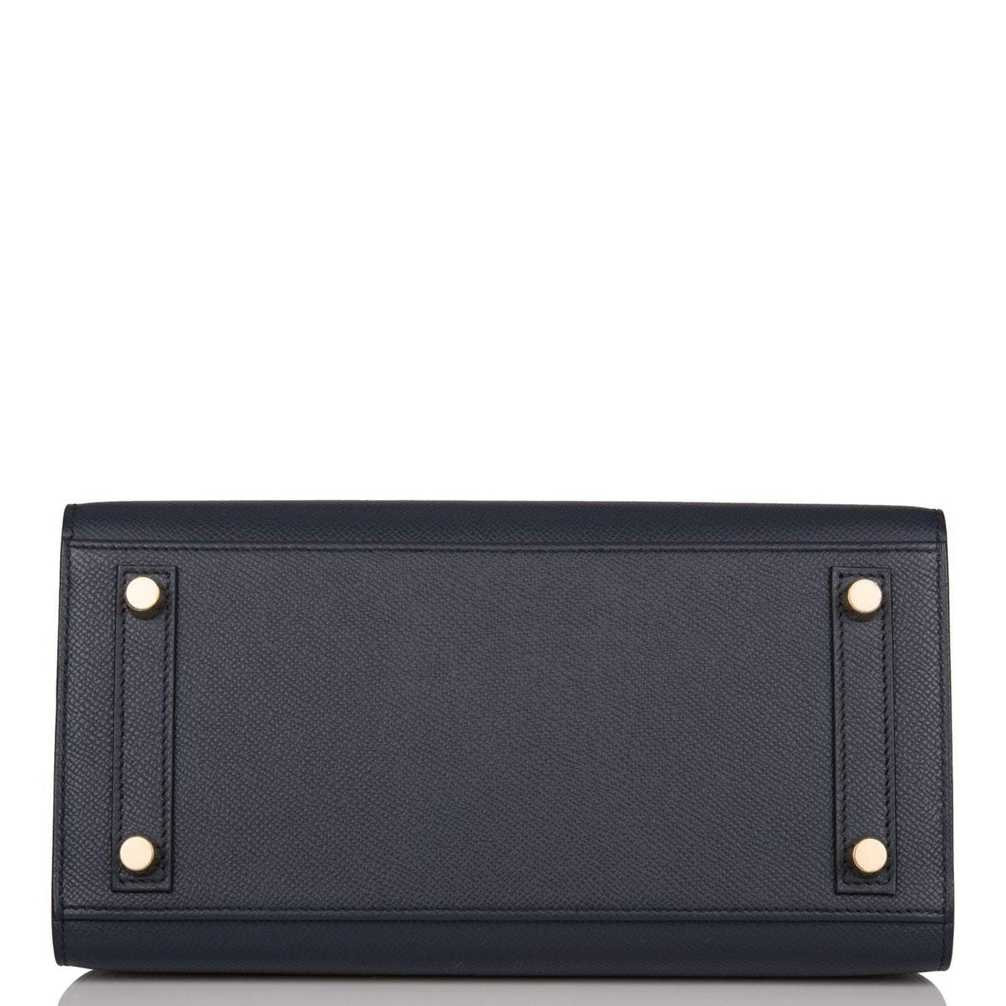 Hermes Birkin Sellier 25 Bleu Indigo Epsom Gold Hardware