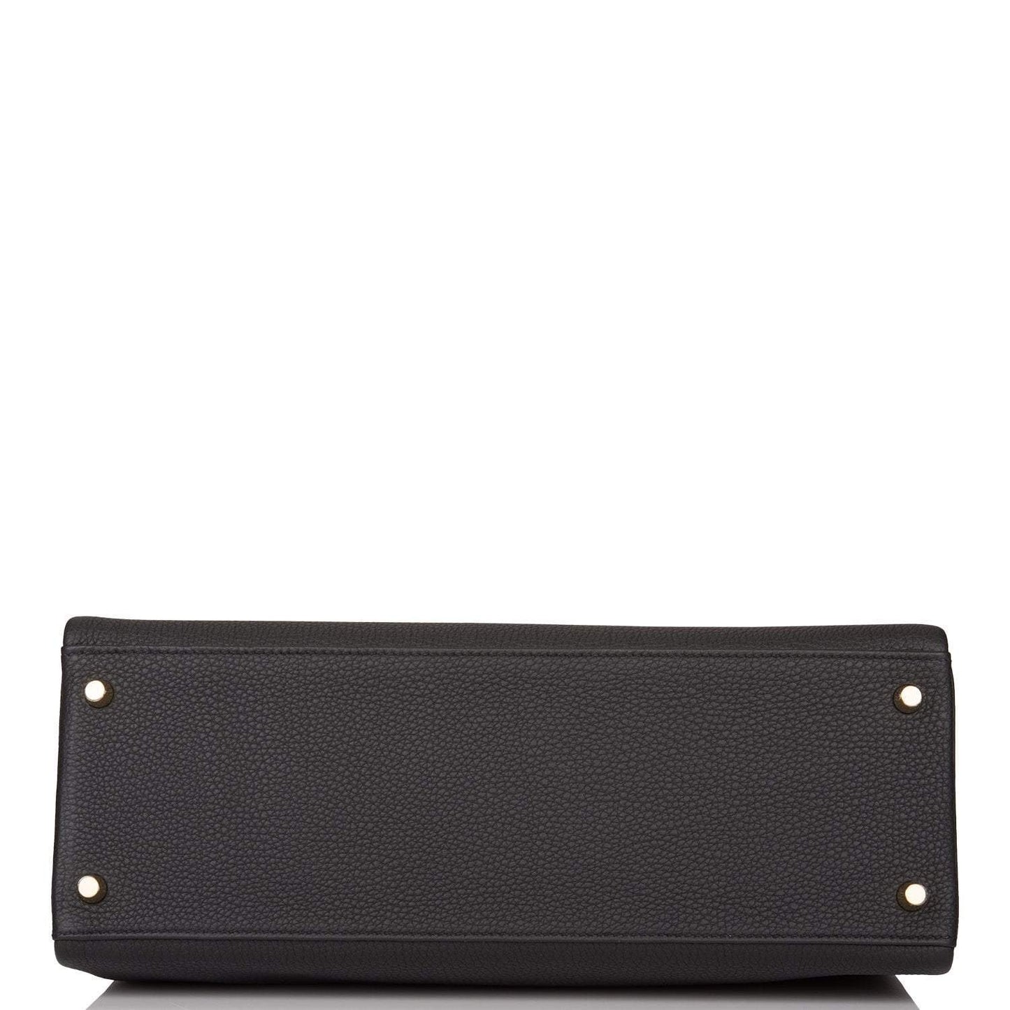 Hermes Black Togo Retourne Kelly 35cm Gold Hardware