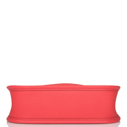 Hermes Bougainvillea Clemence Evelyne TPM Bag Palladium Hardware