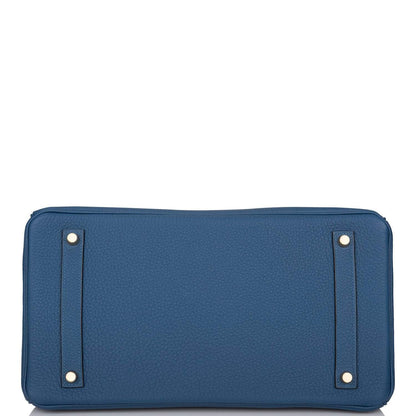 Hermes Deep Blue Togo Birkin 35cm Gold Hardware