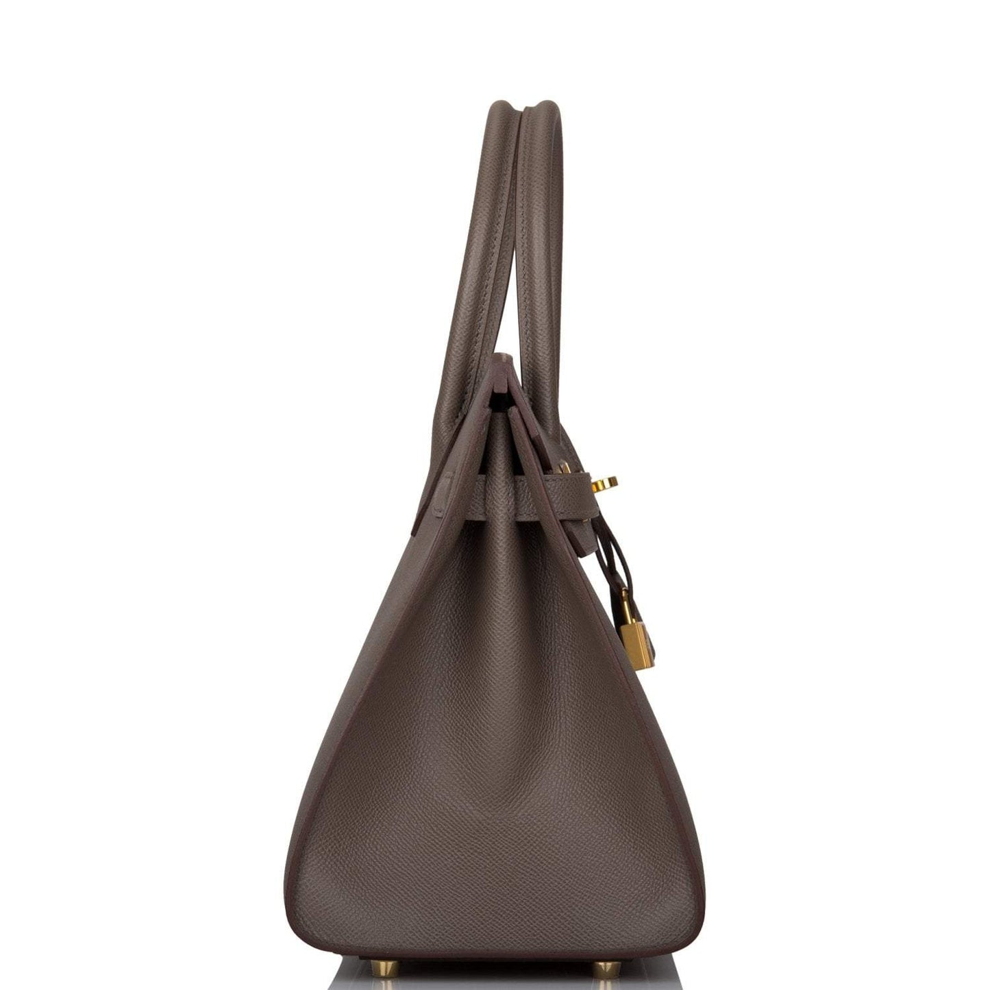 Hermes Etain Epsom Sellier Birkin 30cm Gold Hardware