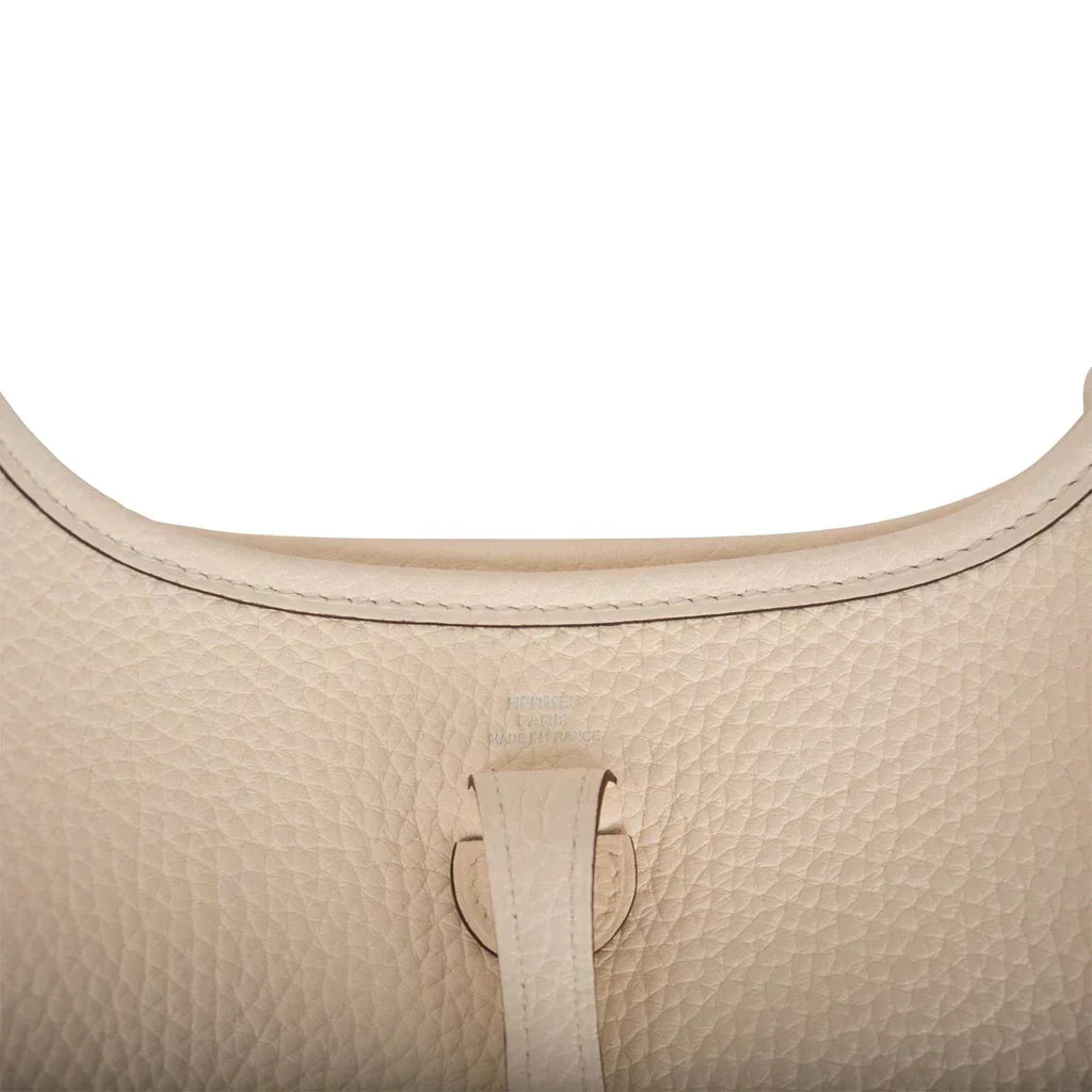 Hermes Evelyne TPM Nata Clemence Palladium Hardware