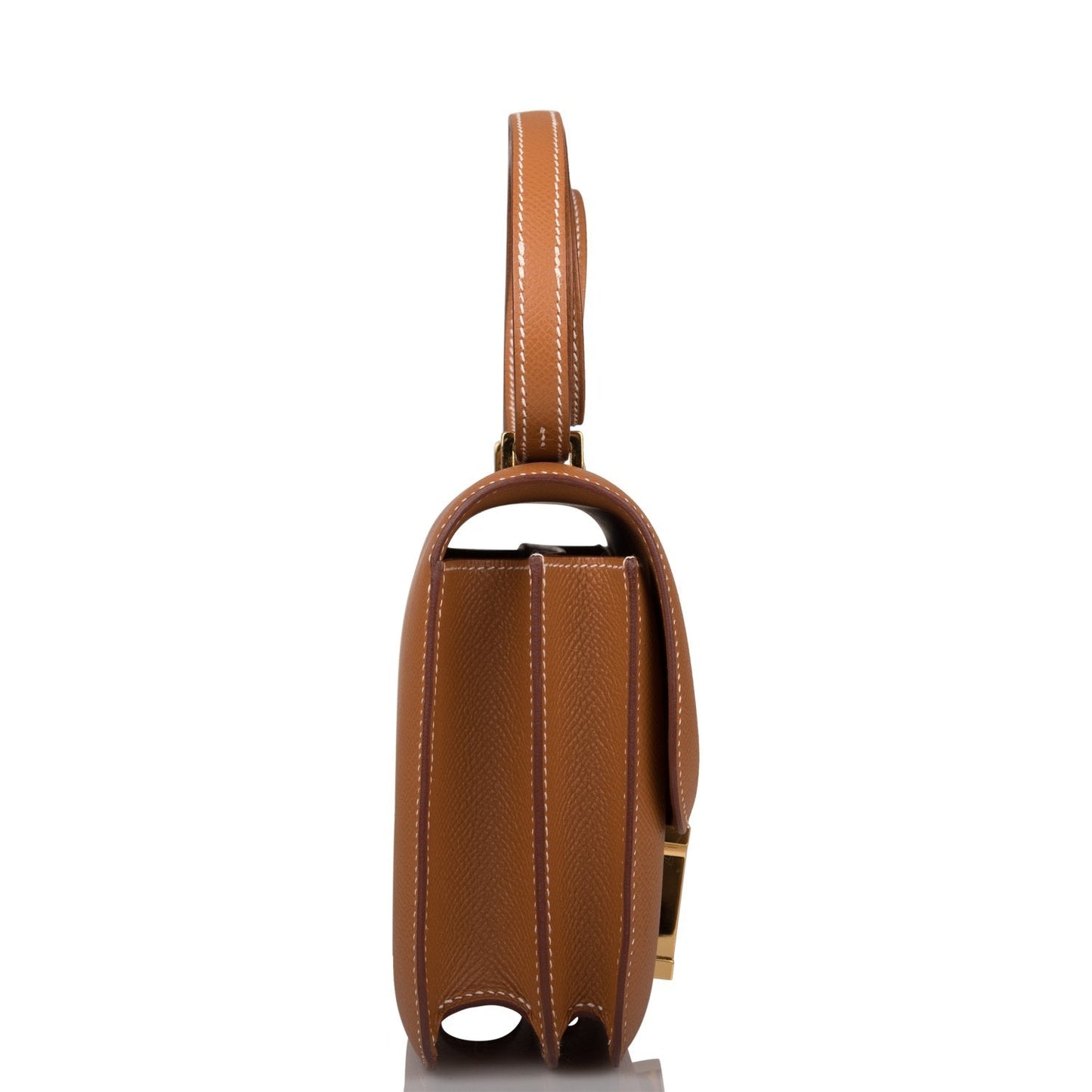 Hermes Mini Constance 18 Gold Epsom Gold Hardware