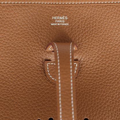 Hermès Evelyne III PM Gold Clemence Silver Palladium Hardware