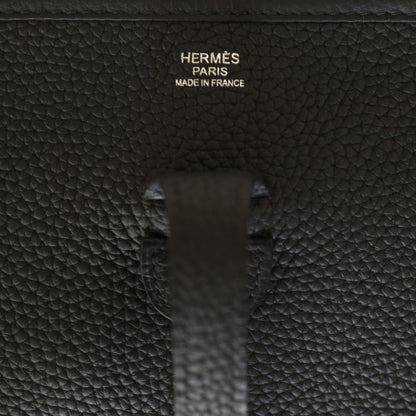 Hermes Evelyne III PM Black Clemence