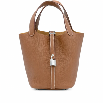Hermes Picotin Lock 18 Clemence Gold