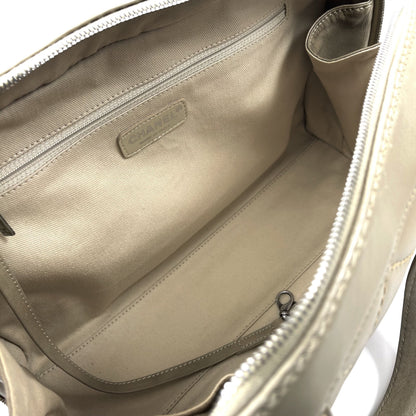 CHANEL Vintage Surpique Bowler Bag