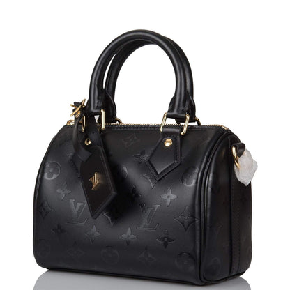 Louis Vuitton Black Monogram Ink Speedy BB