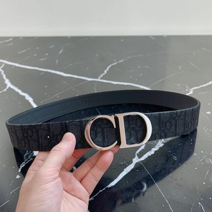 Dior Men's Black Belt